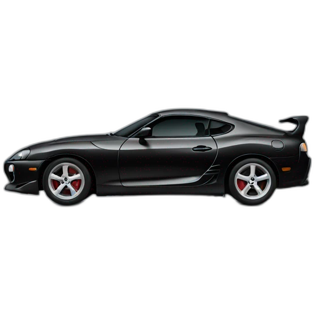toyota supra noire emoji