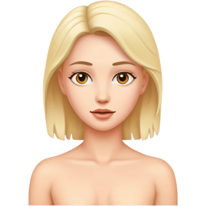Naked woman emoji