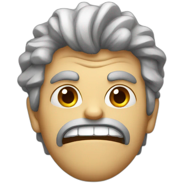 Mad guy emoji