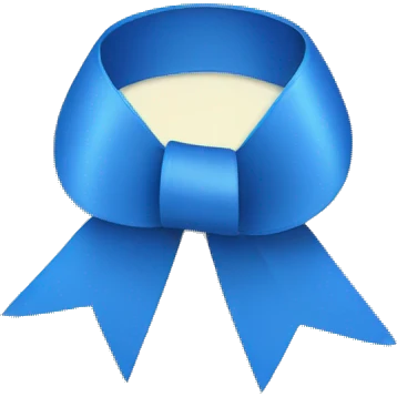 Blue Ribbon Campaign emoji