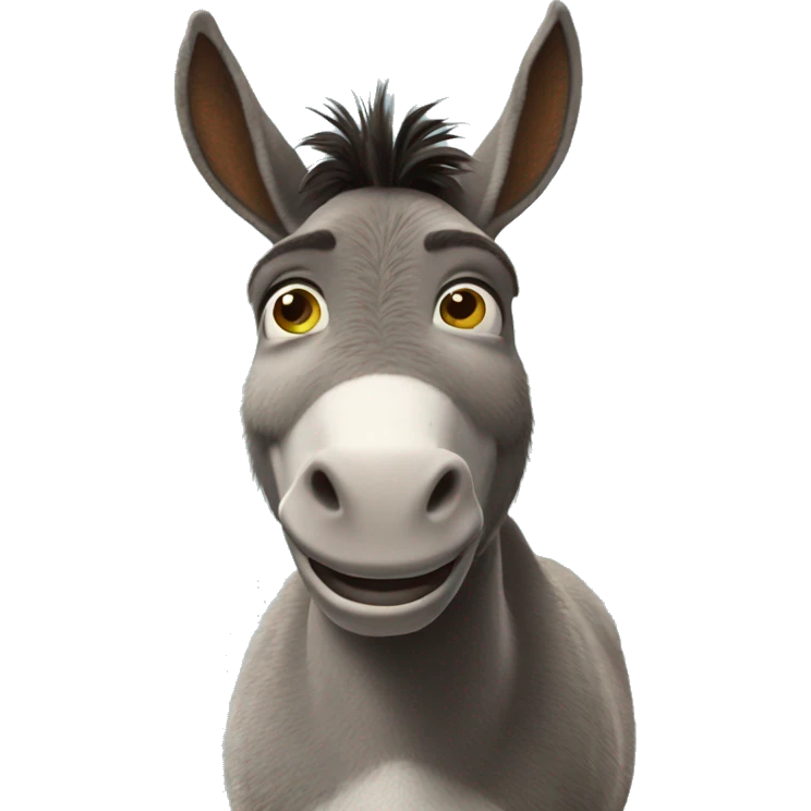 donkey from shrek emoji