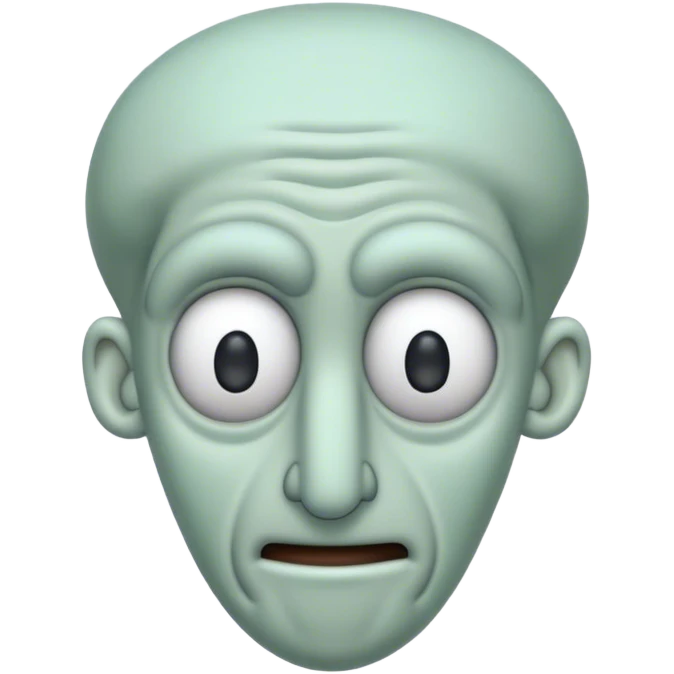 Squidward emoji