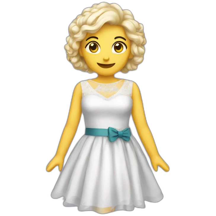 Flige im kleid emoji