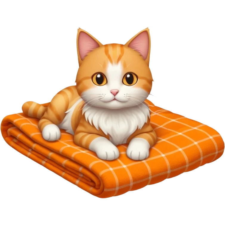 kozybayby cat  blanket emoji