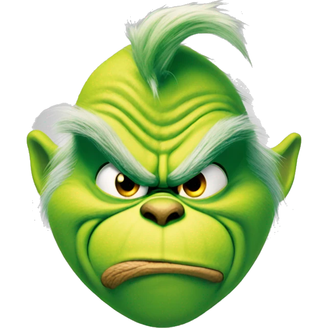 the grinch angry emoji