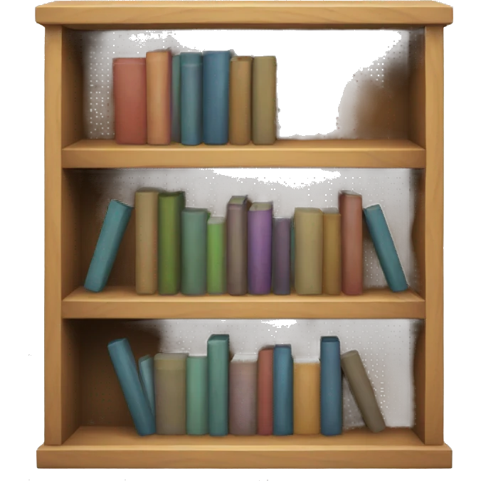small Bookshelf emoji