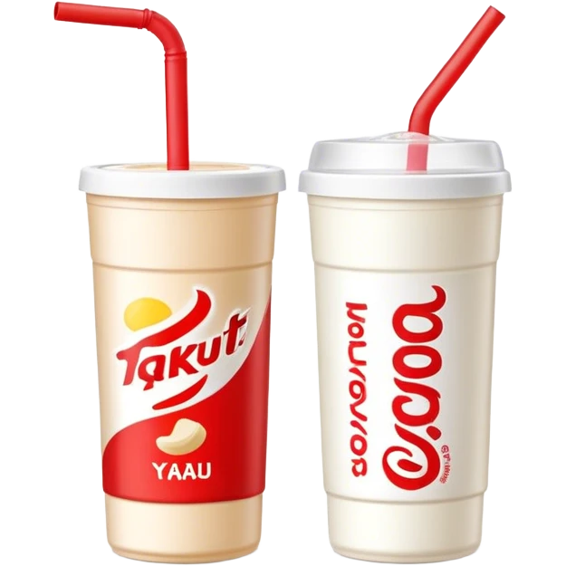 straw pack Korea Yakult emoji