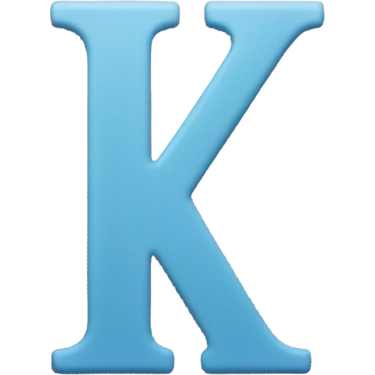 letters K and S emoji