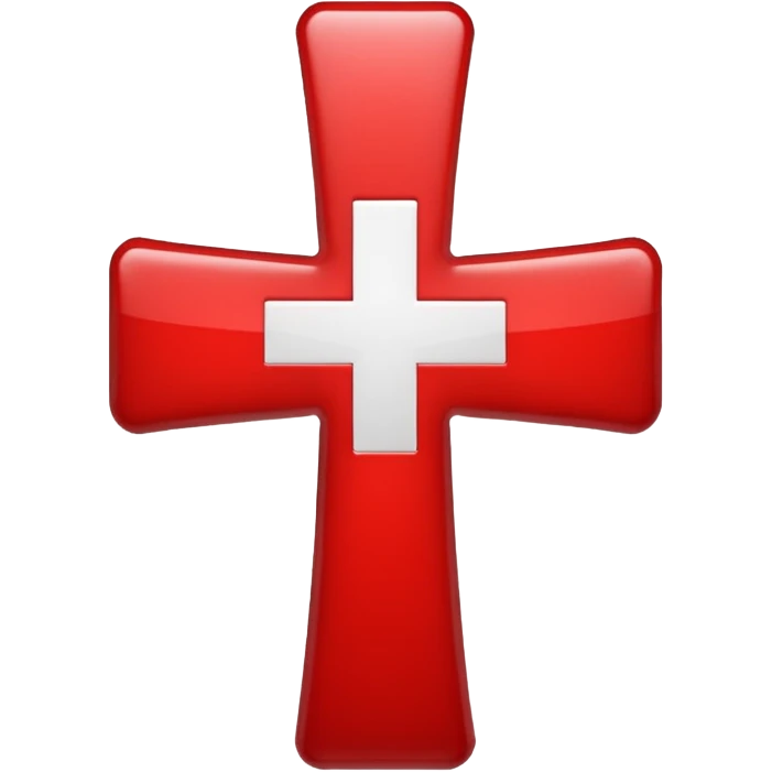 red medical cross emoji