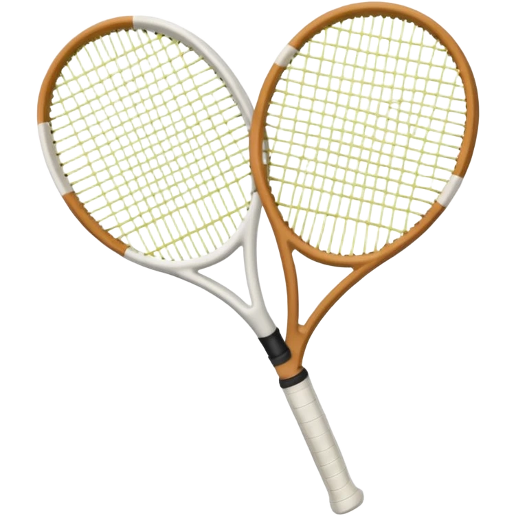 a hand holding a tennis racket emoji