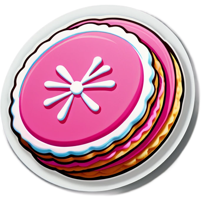 pink sugar cookies emoji