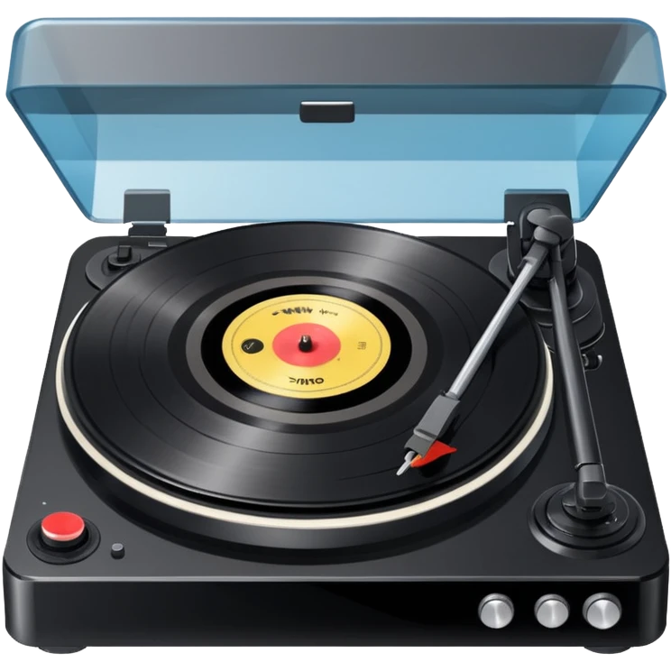 Vinyl turntable emoji