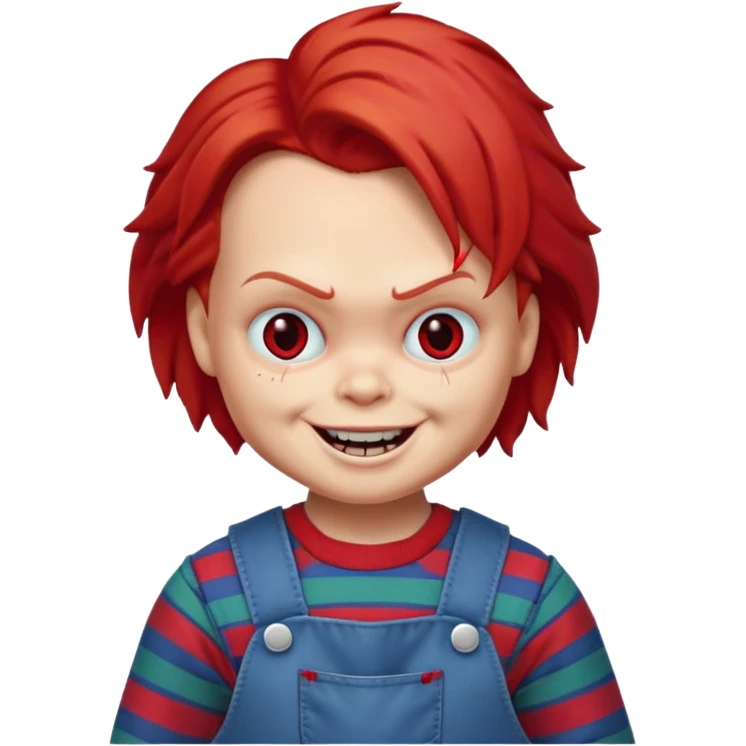 Un emojin de chuky emoji