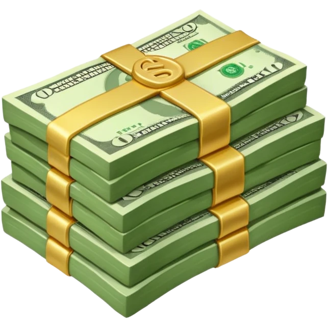 Money stack emoji