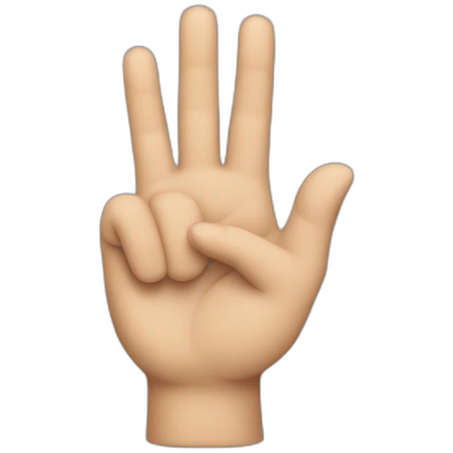Jul hand sign emoji
