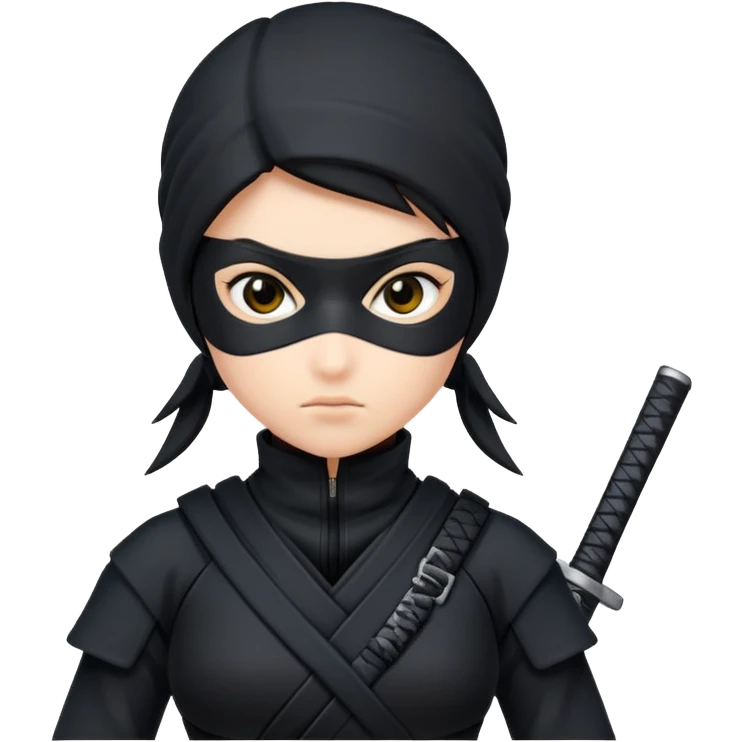Girl ninja emoji
