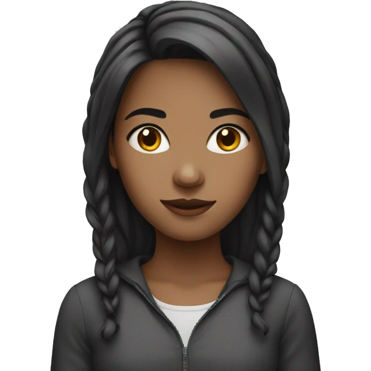portrait of a young female emoji