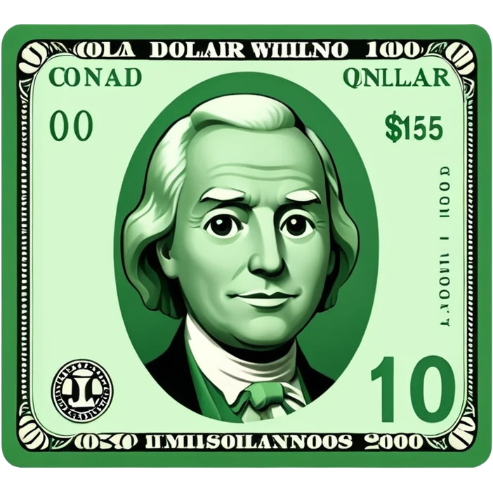 1 dollar emoji