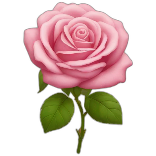Rose fleur emoji