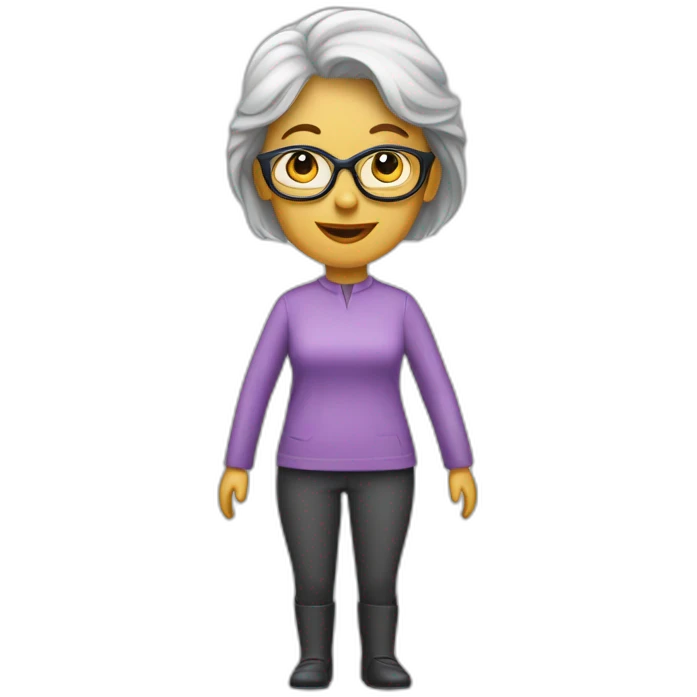 A 50-year-old female occasional electric car user who uses her vehicle mainly for short trips around town. emoji