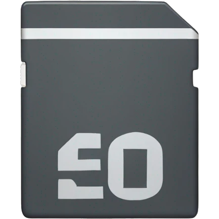 sd card emoji