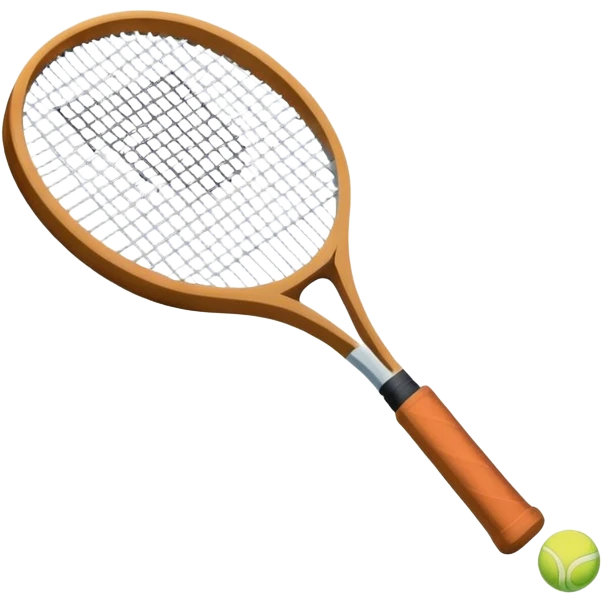 Tennis table racket emoji