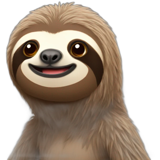 sloth-cartoon emoji