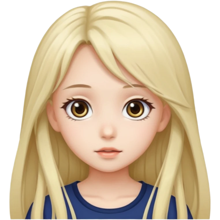 i want a anime style girl emoji