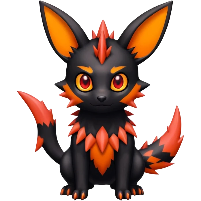 Guilmon-Umbreon-hybrid emoji