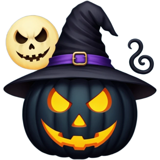 Halloween mood emoji