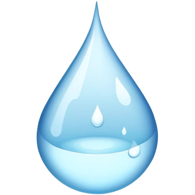 water drop emoji