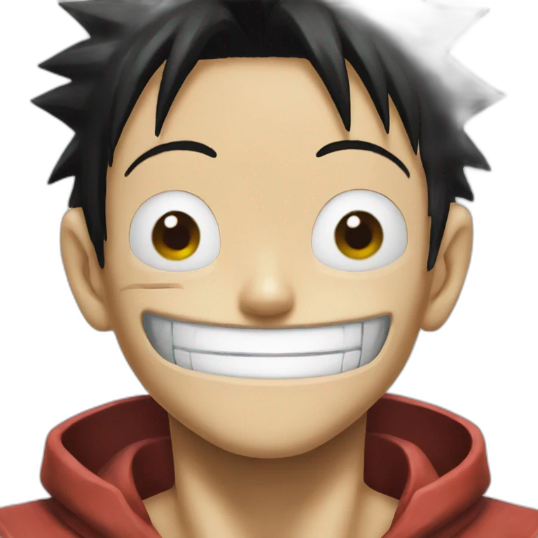 luffy from one piece emoji