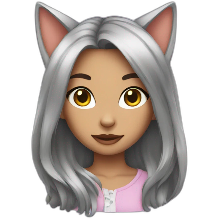 cat girl emoji emoji