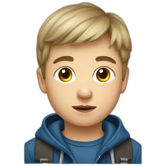 Russian kid emoji