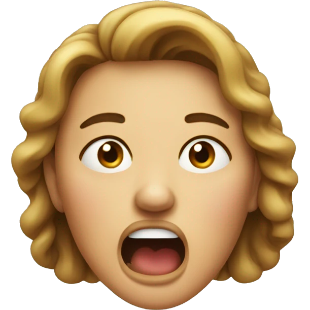 Coughing lady emoji