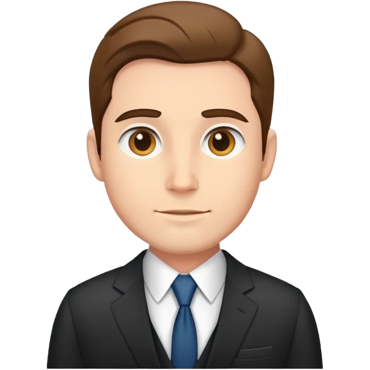 Hitler in suit emoji