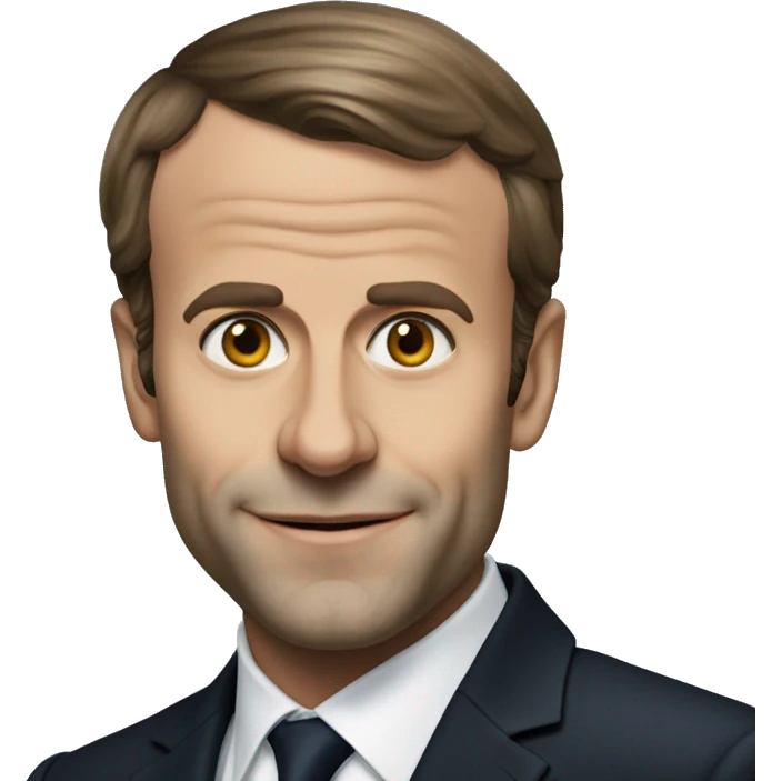 Emanuel Macron  emoji