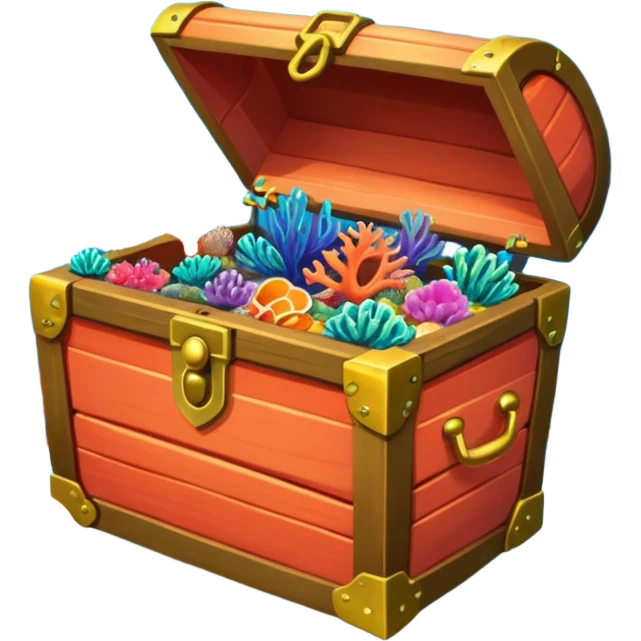 Coral Reef Treasure emoji