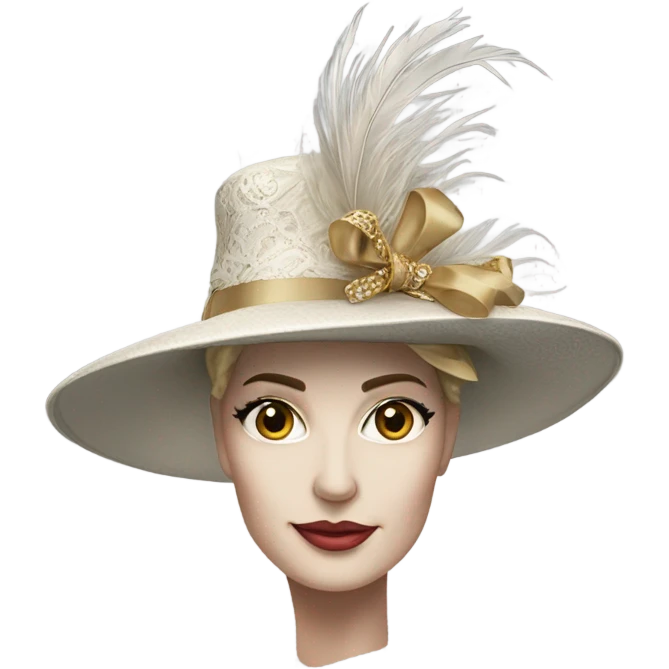 Melanie’s inauguration hat emoji