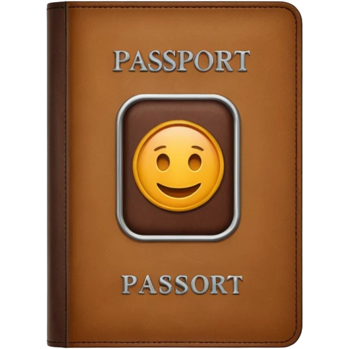 Travelling passport emoji