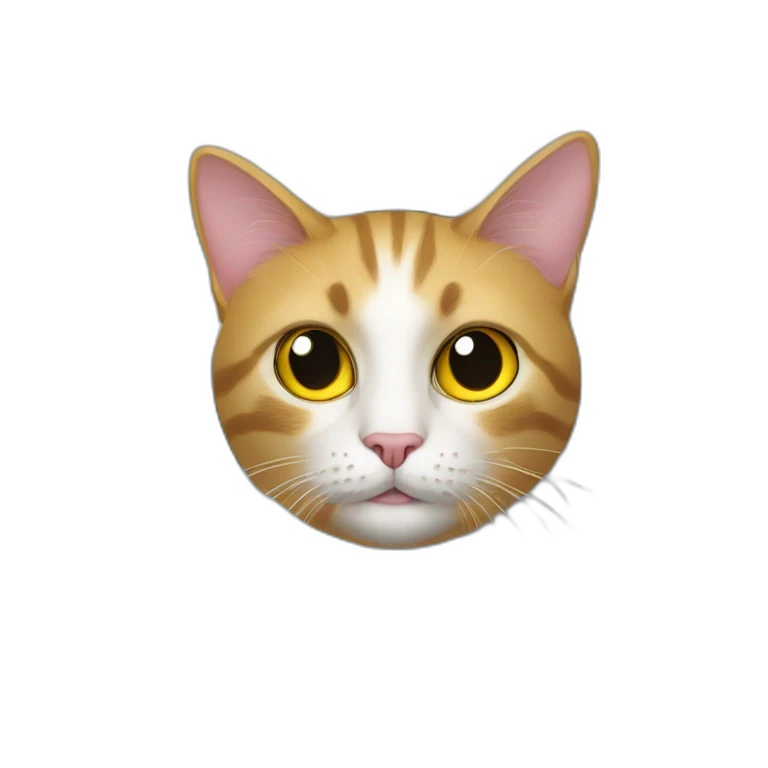 Cat dans voiture sur train emoji