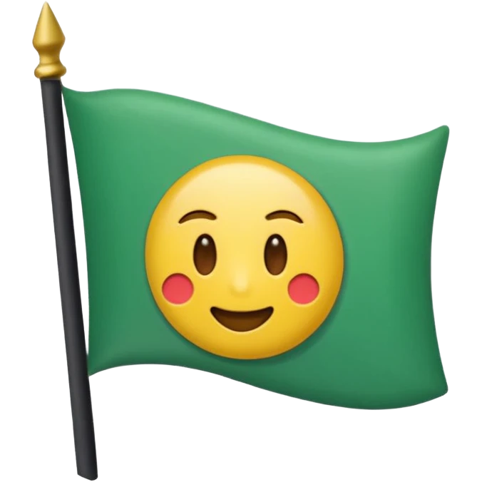 Эмодзи с изображением футбольного углового флажка emoji