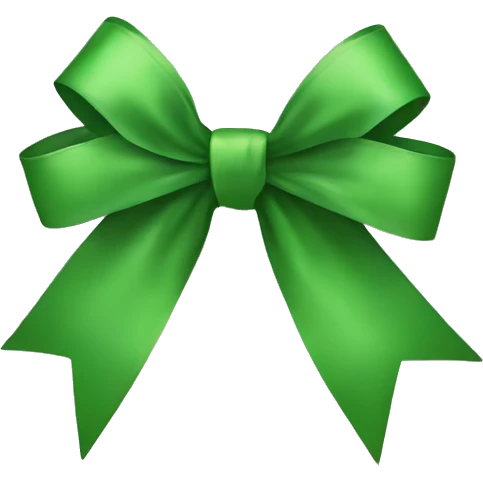 cute christmas bow  emoji