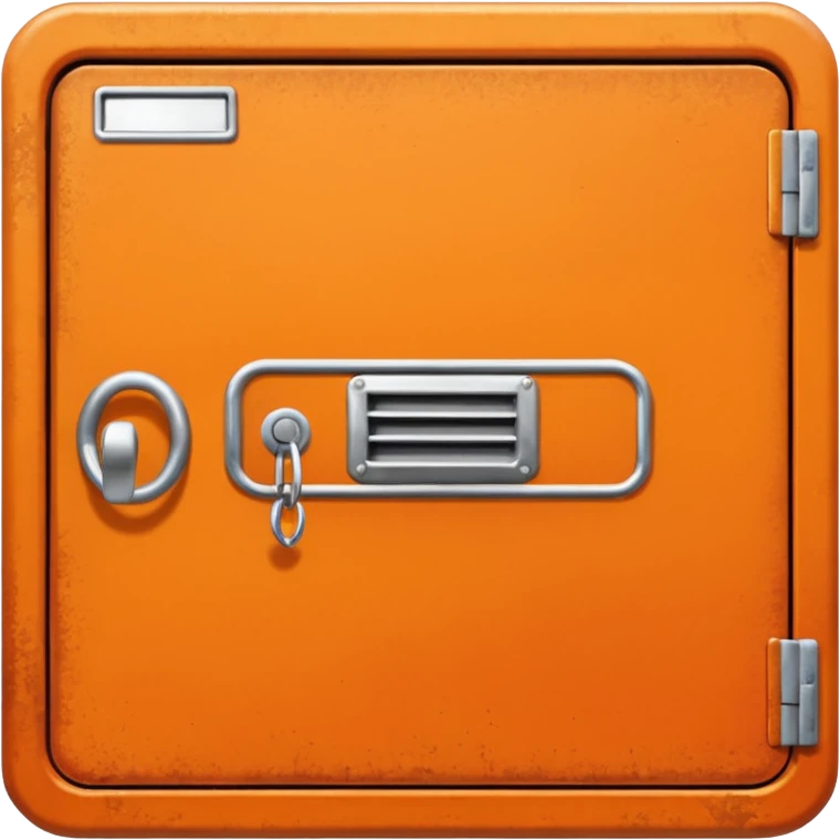 locker orange emoji