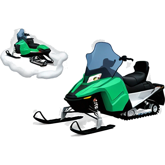 Snowmobile emoji