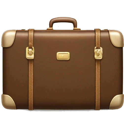 luxury luggage emoji