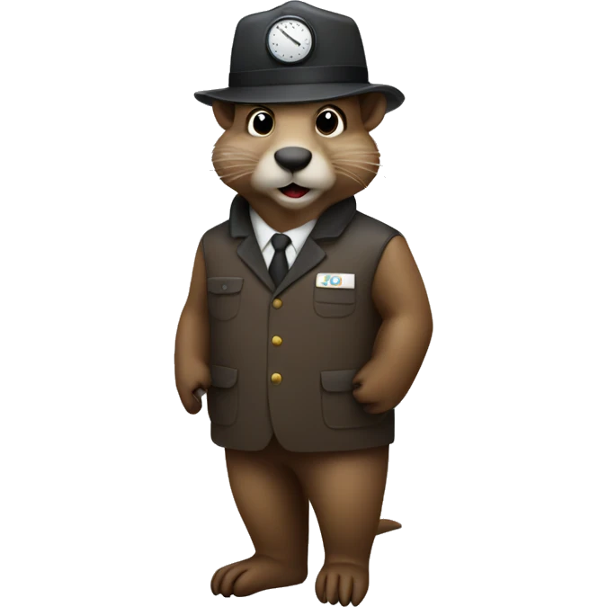 Groundhog switchboard operator emoji