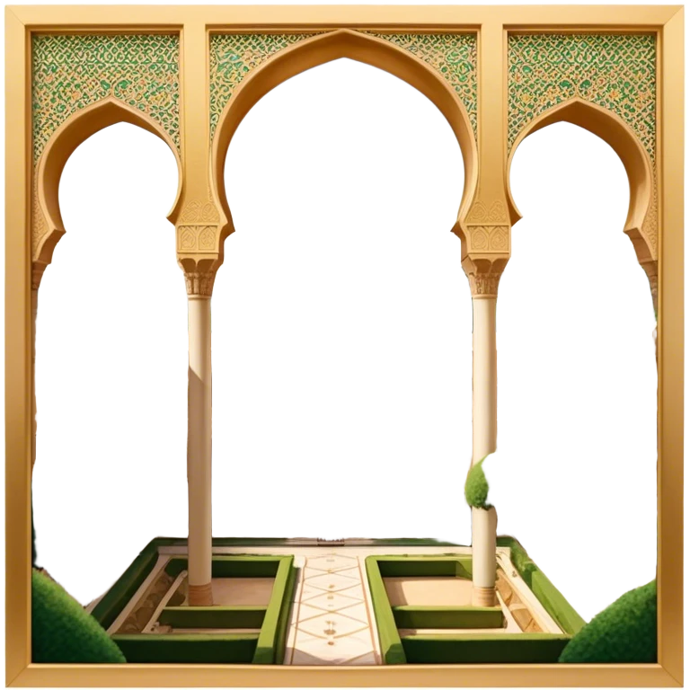 ​Cinematic Realistic Alhambra, depicted as a panoramic, zoomed-out view of the entire majestic Moorish palace complex with intricate arches, expansive courtyards, and lush gardens, bathed in soft golden lighting that highlights its opulent historical beauty, emoji