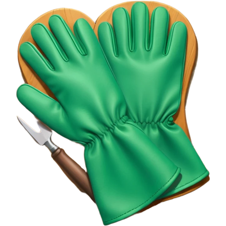 gloves gardening emoji