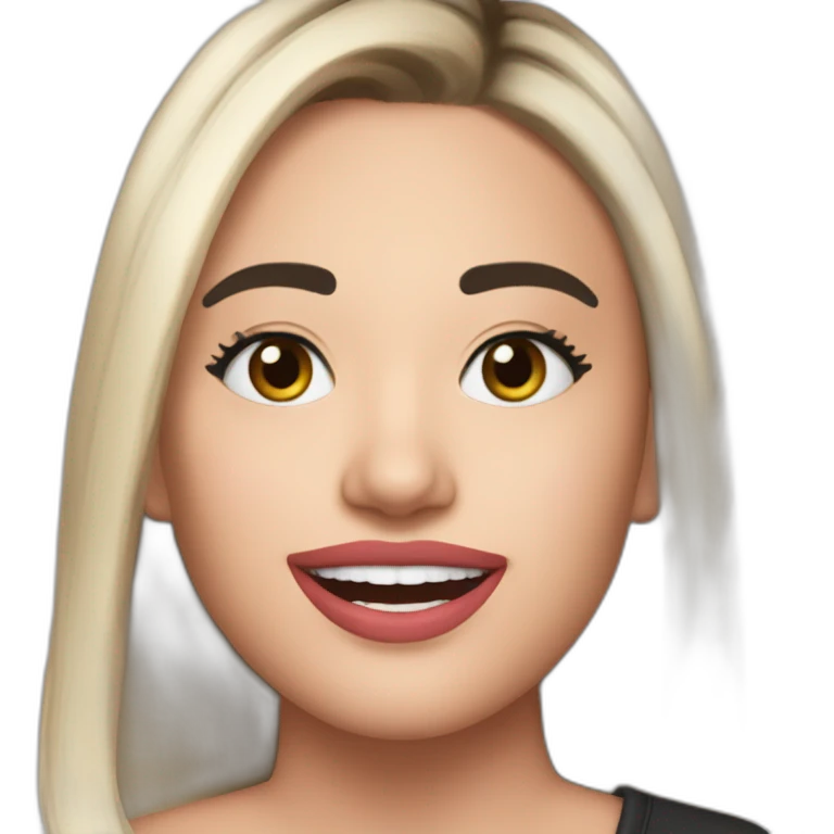 charli damelio, tiktok emoji